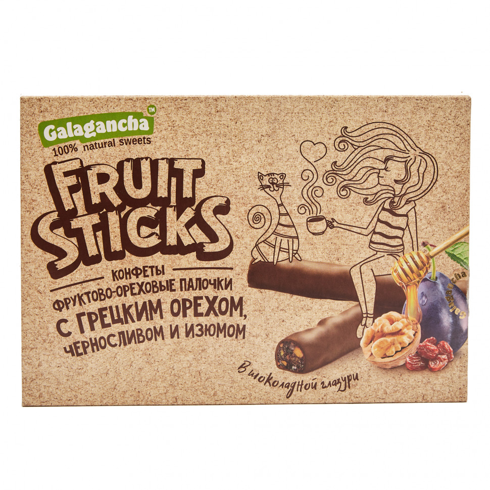  Берестов КРАФТ Fruit Stiсks с черносливом и грецким орехом, 175г в Биробиджане