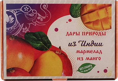  Мармелад дары природы "Манго" 180г   в Биробиджане