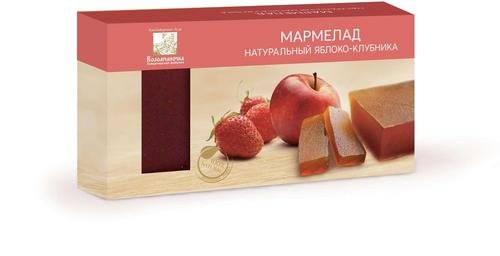  Мармелад пластовый 210г Яблоко-Клубника в Биробиджане