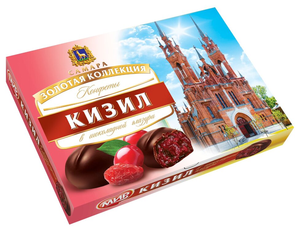  КФ МИР Кизил в шоколадной глазури 160г в Биробиджане